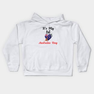 It's  My 1st Australia Day Kids Hoodie